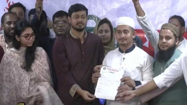 পঞ্চগড়-১ আসনের জন্য এনসিপির মনোনয়ন নিলেন সারজিস