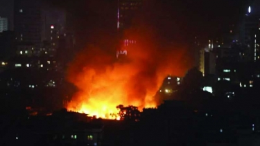 কড়াইল বস্তিতে ভয়াবহ আগুন, পাঁচ ঘণ্টার চেষ্টায় নিয়ন্ত্রণে