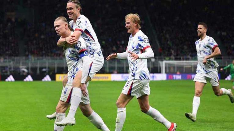 ইতালিকে হারিয়ে ২৮ বছর পর বিশ্বকাপে হলান্ডের নরওয়ে