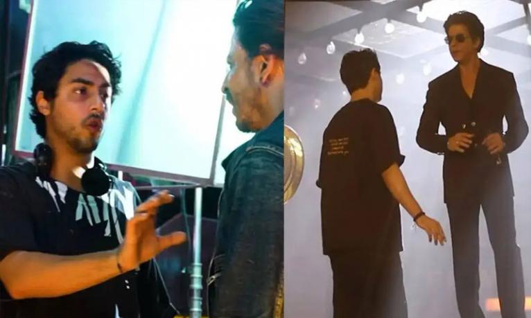 শুটিং সেটে শাহরুখকে ‘স্যার’ বলে ডাকেন আরিয়ান