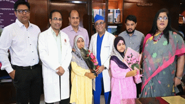 মাইলস্টোন দুর্ঘটনা: সাড়ে তিন মাস পর হাসপাতাল থেকে বাড়ি ফিরল যমজ বোন