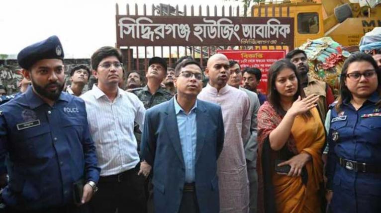 সিদ্ধিরগঞ্জে ভূমিকম্পে ক্ষতিগ্রস্ত ৬ ভবন ঝুঁকিপূর্ণ ঘোষণা