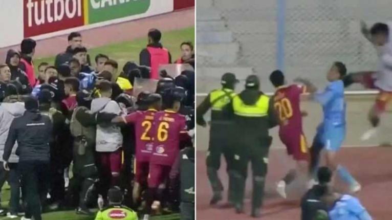 ফুটবল মাঠে ‘যুদ্ধ’, এক ম্যাচেই ১৭ লাল কার্ড