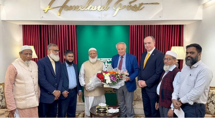 জামায়াত আমিরের সঙ্গে কসোভোর সাবেক স্বাস্থ্যমন্ত্রীর সাক্ষাৎ