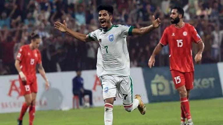 মোরসালিনের গোলে ২২ বছর পর ভারতকে হারাল বাংলাদেশ