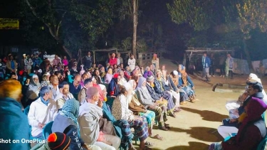 সরিষাবাড়ীতে গণঅধিকার পরিষদের প্রার্থী ইকবালের নির্বাচনী উঠান বৈঠক