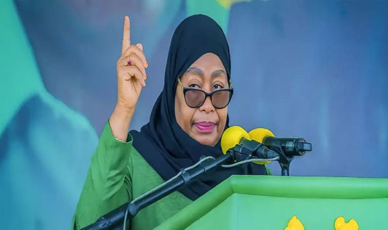 তানজানিয়ার প্রেসিডেন্ট শপথ নিচ্ছেন