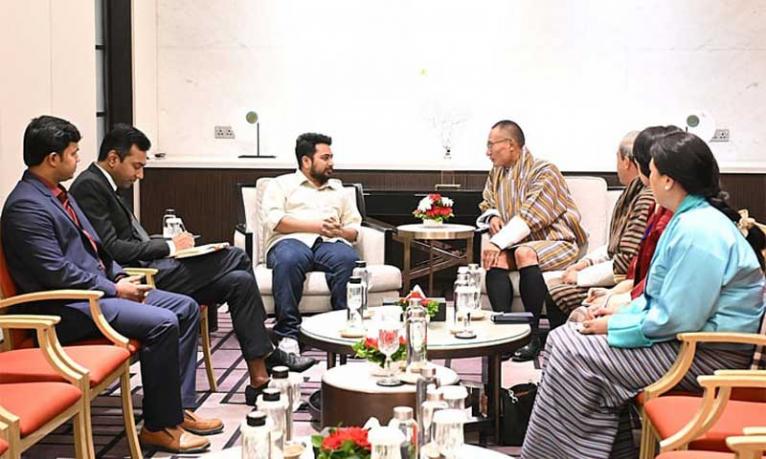 ভুটানের প্রধানমন্ত্রীর সঙ্গে এনসিপি নেতাদের সাক্ষাৎ