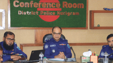 কুড়িগ্রামে সাংবাদিকদের সঙ্গে নবাগত এসপির মতবিনিময়