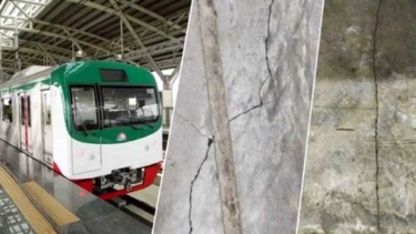 ভূমিকম্পে মেট্রো স্টেশনের দেয়াল ও ফ্লোরে ফাটল, খুলে পড়েছে টাইলসও