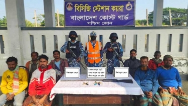 সুন্দরবন থেকে জিম্মি ৮ জেলে উদ্ধার