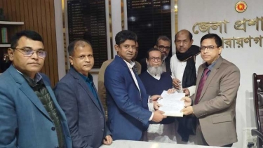 নারায়ণগঞ্জ-৫ আসনে মনোনয়নপত্র জমা দিলেন কালাম