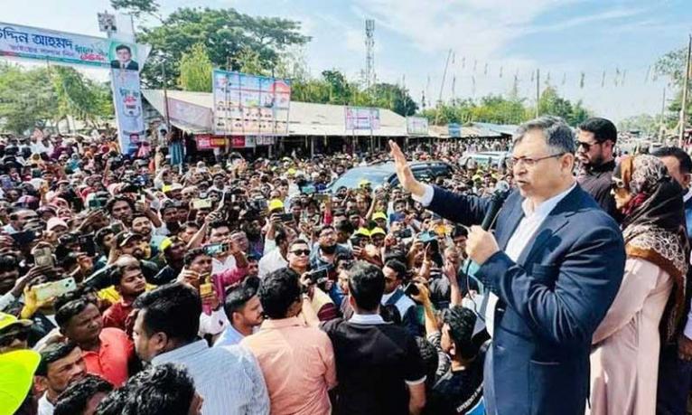 দেশের গণতন্ত্রের প্রতীক হলো ধানের শীষ : সালাউদ্দিন আহমদ