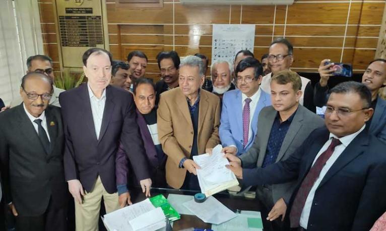 জামায়াত আমিরের পক্ষে ইসিতে মনোনয়নপত্র জমা