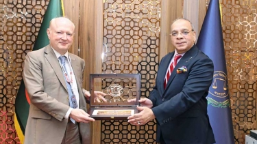 প্রধান বিচারপতির সঙ্গে জার্মান রাষ্ট্রদূতের সাক্ষাৎ