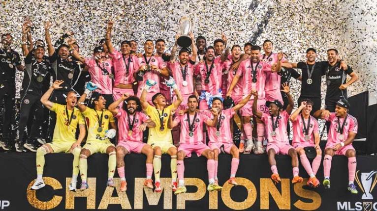 মেসির জোড়া অ্যাসিস্টে এমএলএসে ইতিহাস গড়ে চ্যাম্পিয়ন মায়ামি