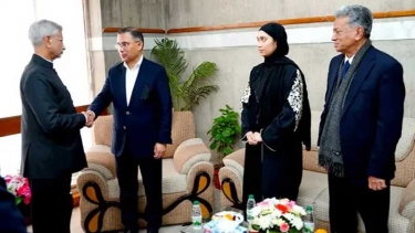 তারেক রহমানকে শোকবার্তা পৌঁছে দিলেন ভারতের পররাষ্ট্রমন্ত্রী