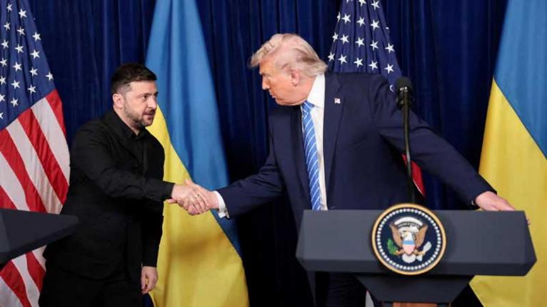 ট্রাম্পের সঙ্গে বৈঠকের পর যা বললেন জেলেনস্কি