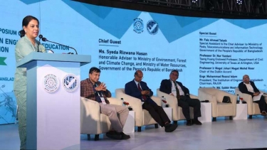 প্রযুক্তিগত উৎকর্ষের পাশাপাশি প্রকৌশলীদের পরিবেশগত দায়বদ্ধতাও নিশ্চিত করতে হবে - পরিবেশ উপদেষ্টা