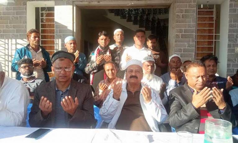 খালেদা জিয়ার রোগমুক্তি কামনায় সরিষাবাড়ীতে দোয়া