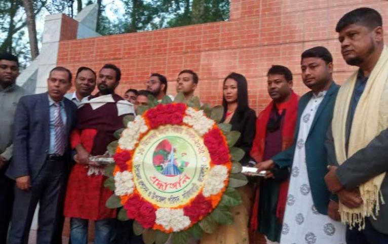 উৎসবমুখর পরিবেশে সরিষাবাড়ীতে বিজয় দিবস উদযাপন