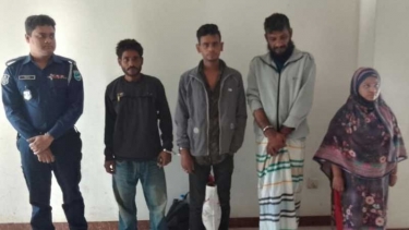 বন্দরে নারীসহ ৪ পলাতক আসামি গ্রেপ্তার