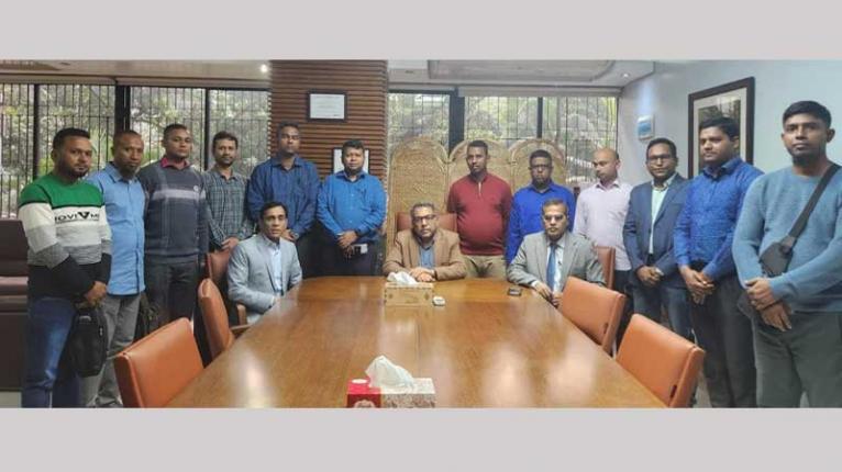 লোকোমোটিভ রক্ষনাবেক্ষণ কর্মী পর্যায়ে প্রথম বৈদেশিক প্রশিক্ষণ