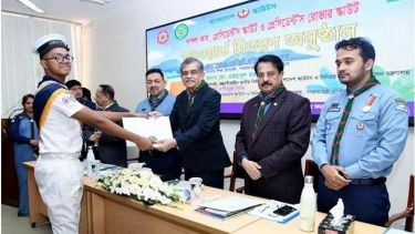 জুলাই গণঅভ্যুত্থানে স্কাউটদের আত্মত্যাগ নতুন বাংলাদেশ নির্মাণের প্রেরণা: শিক্ষা উপদেষ্টা