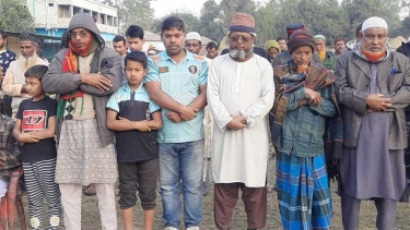 হিলিতে খালেদা জিয়ার গায়েবানা জানাজা