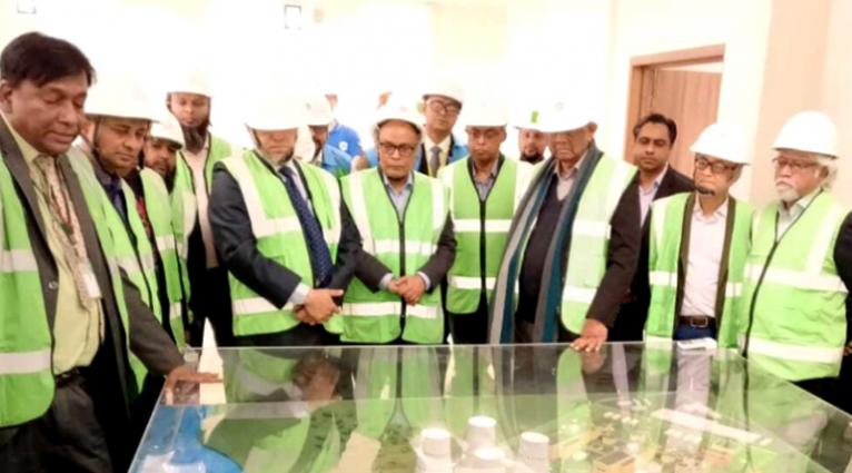 রূপপুর পারমাণবিক বিদ্যুৎ কেন্দ্র নির্মাণ প্রকল্প পরিদর্শনে বিজ্ঞান ও প্রযুক্তি উপদেষ্টা