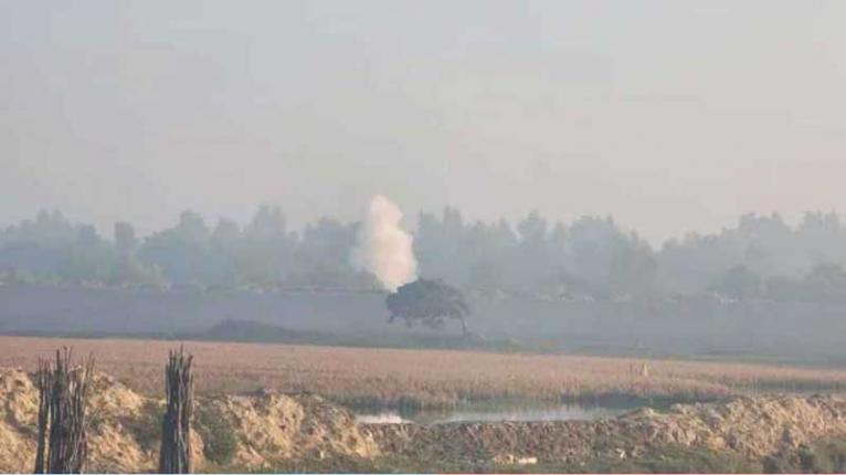 মিয়ানমার থেকে ছোড়া গুলিতে বাংলাদেশি কিশোরী আহত