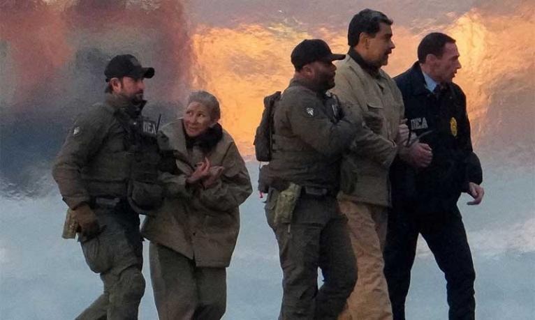 নিউইয়র্কের আদালতে তোলা হয়েছে মাদুরোকে