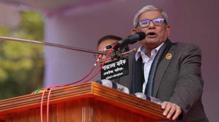 একটি দল কুৎসা রটাচ্ছে, এরা মানুষের ভোট পাবে না : মির্জা ফখরুল
