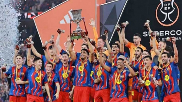 রিয়ালকে হারিয়ে স্প্যানিশ সুপার কাপের চ্যাম্পিয়ন বার্সেলোনা