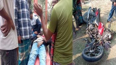 ​সরিষাবাড়ীতে ট্রাক-মোটরসাইকেল সংঘর্ষ, আহত- ২