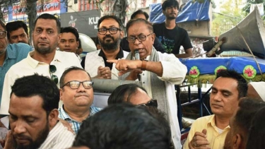 কোদাল মার্কা নির্বাচিত হলে ব্যবসায়ীদের অন্যায়ভাবে চাঁদা দিতে হবে না: সাইফুল হক