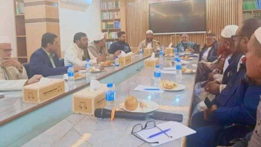 নেই ইসলামী আন্দোলন, জামায়াত কার্যালয়ে জরুরি বৈঠকে জোটের শীর্ষ নেতারা