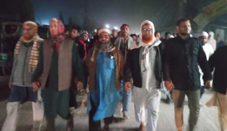 জামায়াত নেতার মৃত্যুতে সরিষাবাড়ীতে বিক্ষোভ মিছিল ও প্রতিবাদ