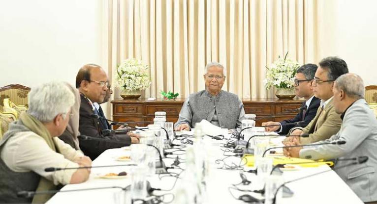 নির্বাচন ডাকাতি যেন আর কখনো না হয় সেই ব্যবস্থা করতে হবে : প্রধান উপদেষ্টা