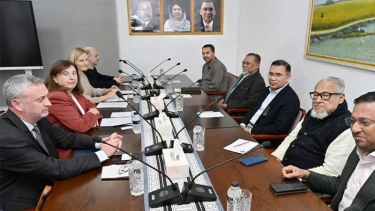 তারেক রহমানের সঙ্গে মাইকেল মিলারের সৌজন্য সাক্ষাৎ