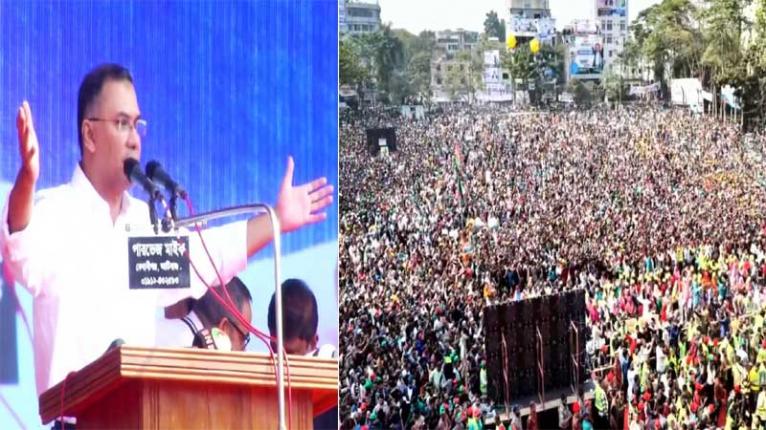 কেউ কেউ বেহেস্তের টিকিট বিক্রির মাধ্যমে ভোট চাচ্ছে: তারেক রহমান