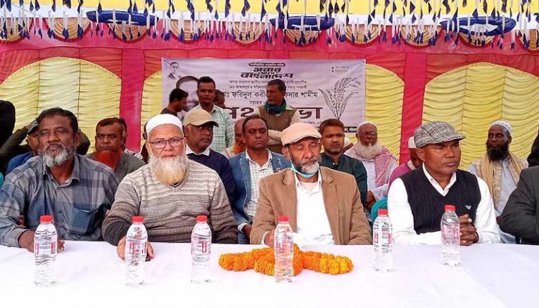 উন্নয়ন ও নিরাপত্তার প্রতিশ্রুতি নিয়ে সরিষাবাড়ীতে শামীমের নির্বাচনী প্রচারণা