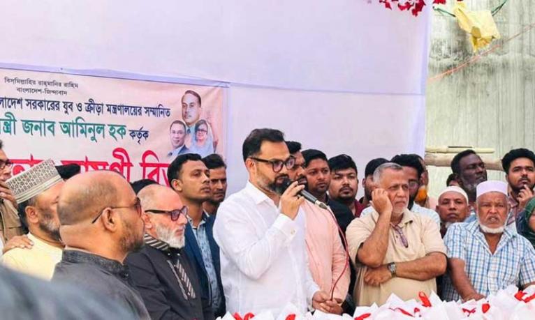 নির্বাচনের সময় দেওয়া প্রতিশ্রুতিগুলো ধাপে ধাপে বাস্তবায়ন হবে : আমিনুল হক