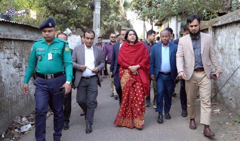 চট্টগ্রামে আধুনিক তথ্য কমপ্লেক্সের স্থান পরিদর্শনে তথ্য সচিব