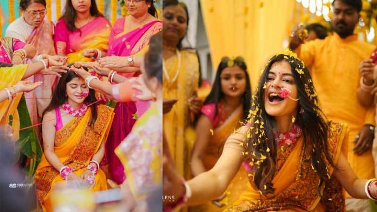 গায়ে হলুদের মুহূর্ত প্রকাশ করলেন মধুমিতা