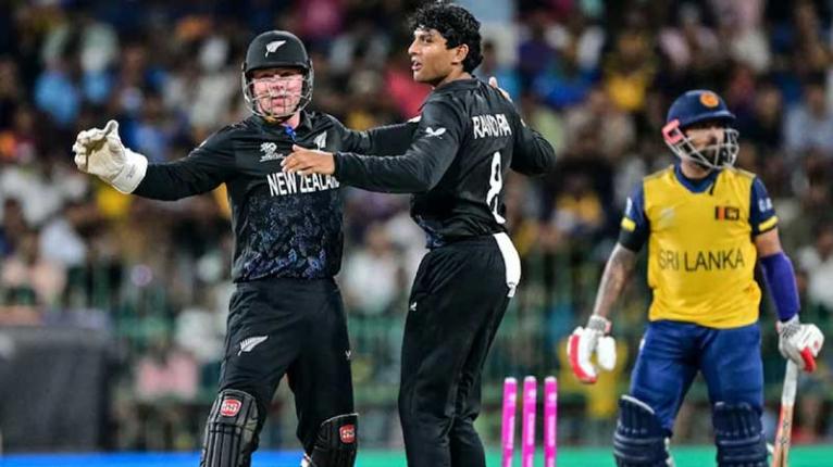 নিউজিল্যান্ডের কাছে হেরে সবার আগে বিদায় শ্রীলঙ্কার