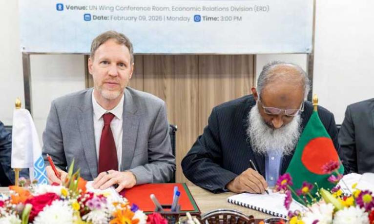 অর্থনৈতিক সম্পর্ক বিভাগ, ইউএনডিপির দুটি নতুন প্রকল্প চুক্তি স্বাক্ষর