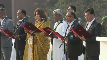 শপথ নিলেন ২৪ প্রতিমন্ত্রী