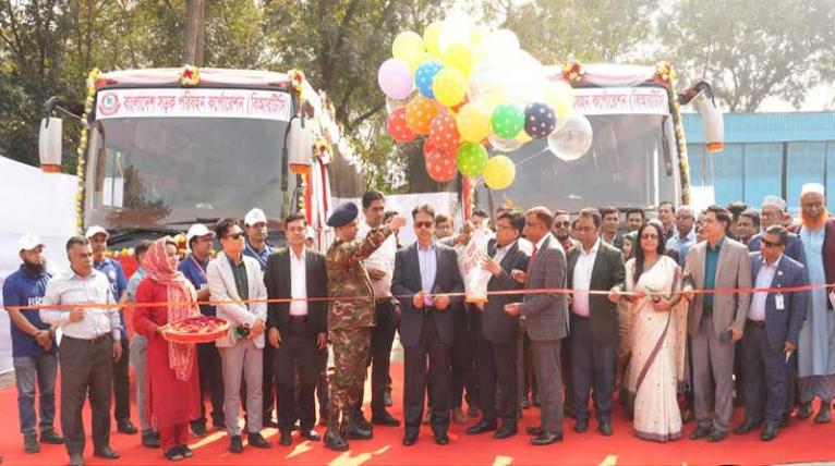 বিআরটিসির নিজস্ব কারখানায় নির্মিত আধুনিক এসি বাস আমাদের সক্ষমতার প্রতীক - শেখ মইনউদ্দিন