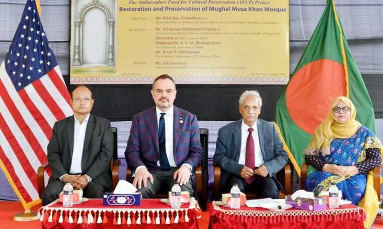 ঢাবি ক্যাম্পাসের মুসা খান মসজিদ প্রকল্পের উদ্বোধন